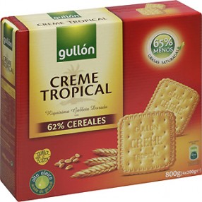 GULLON Creme tropical caja 800 grs